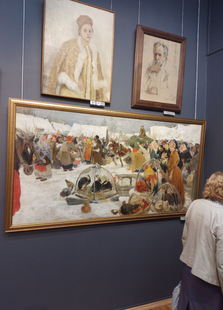 Выставка " Александр Бучкури и Елена Киселева "в Тульском музее изобразительных искусств.