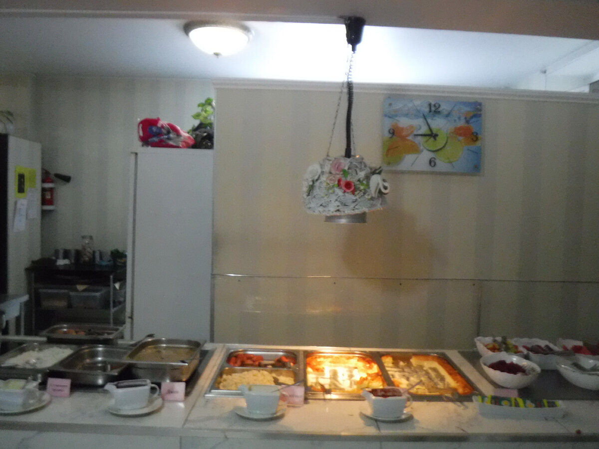 Завтрак в гостинице Ярославская