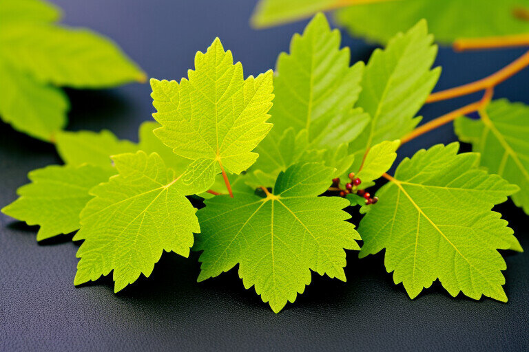 Создано problembo листья смородины