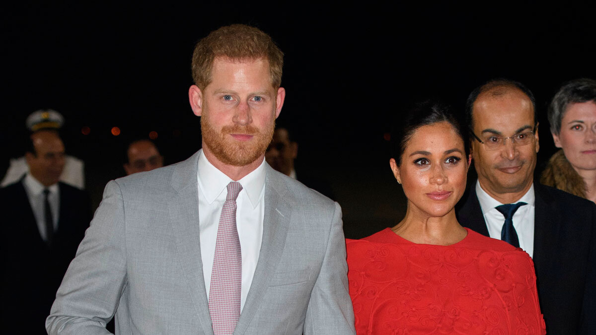    Принц Гарри и Меган Маркл