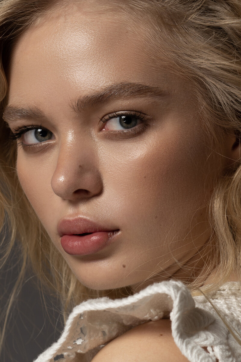 До/после dodge & burn