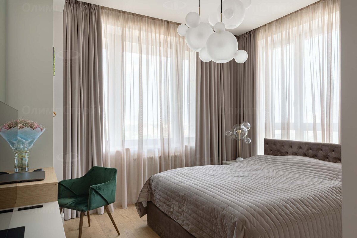 Обзор ремонта большой квартиры 124 кв.м. с четырьмя детскими спальнями ...