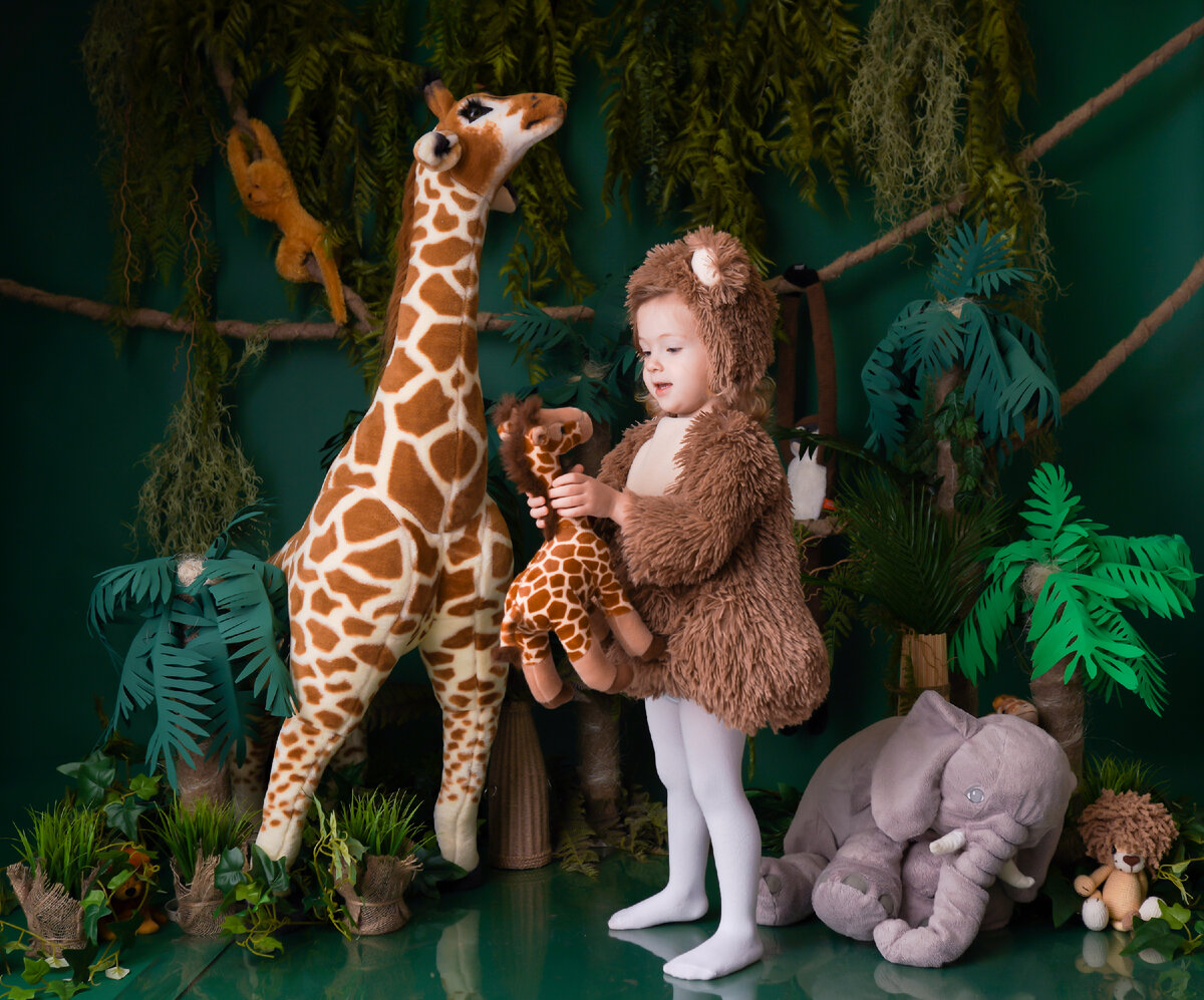 Фотозона "Джунгли". Фотограф Светлана Нова.