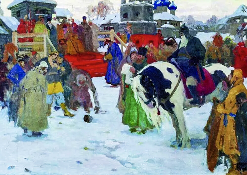 Художник Иван Силыч Горюшкин-Сорокопудов "Божий суд"