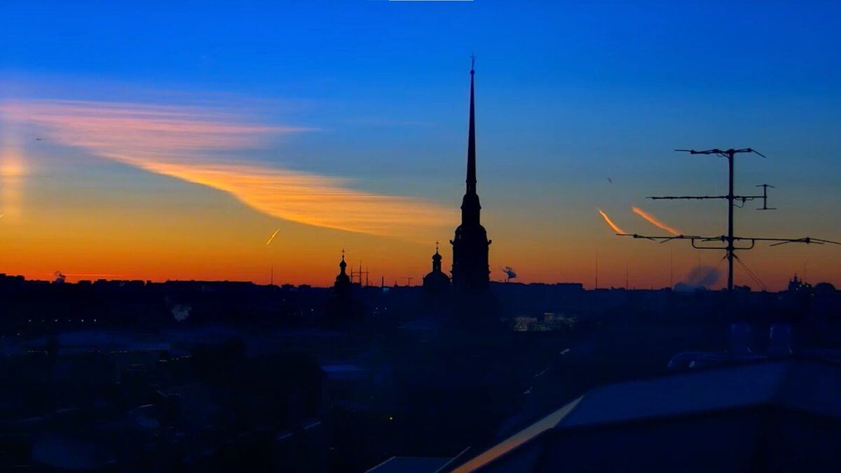 Пик белых ночей в Санкт Петербурге