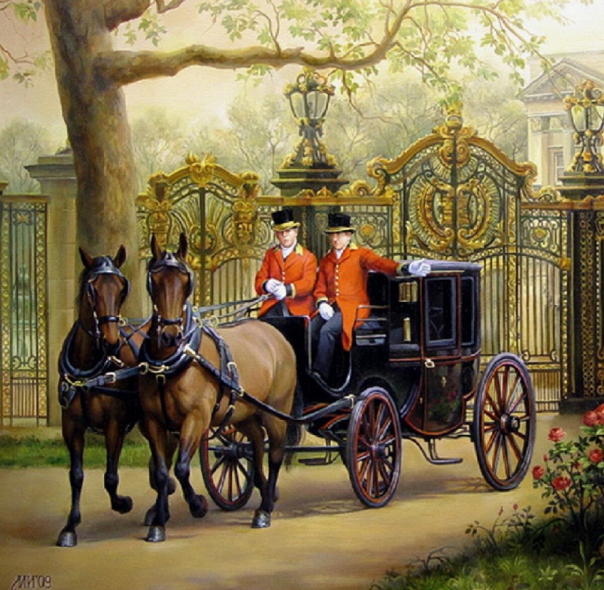 Серебряное блюдечко и наливное яблочко. Повозка царя. Царская карета с лошадьми. Подъехала карета к крыльцу. Подъехала карета к крыльцу.