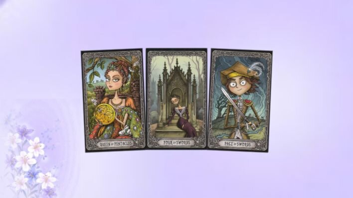 Таро Темный особняк. Фото автора.