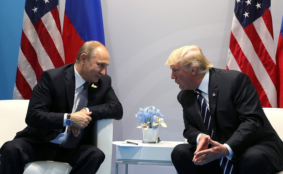    Владимир Путин, Дональд Трамп Kremlin.ru