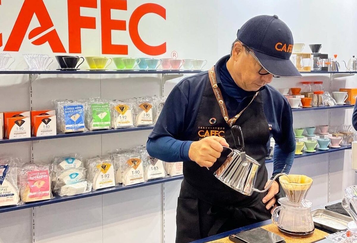 Основатель CAFEC Сигедзи Накацука одним из первых задумался о качестве бумаги для фильтров. © Социальные сети CAFEC