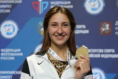    Двукратная олимпийская чемпионка Яна Егорян ©пресс-служба министерства физической культуры и спорта Московской области