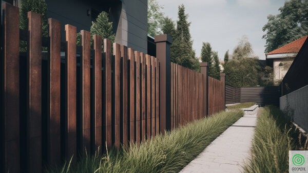 Штакетник из ДПК. Фото Дом ДПК.