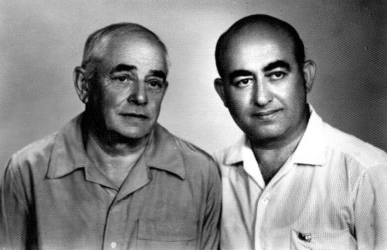 
Братья Моше (слева) и Ицхак, 1960-е