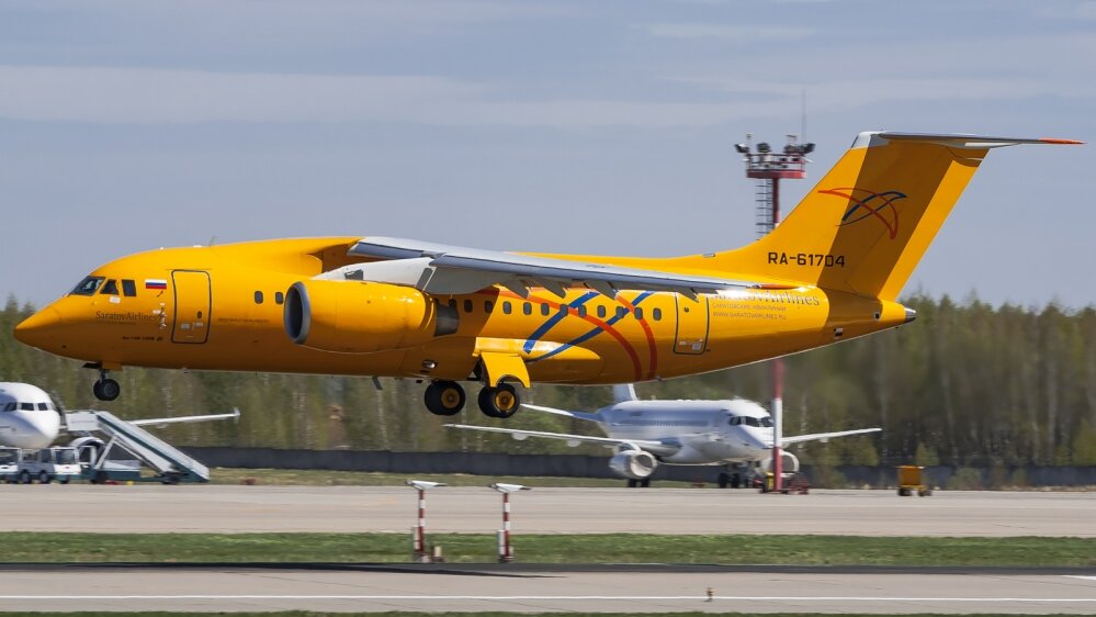    Разбившийся самолёт Ан-148 за 9 месяцев до катастрофы Фото: ru.wikipedia.org/ Papas Dos from Moscow