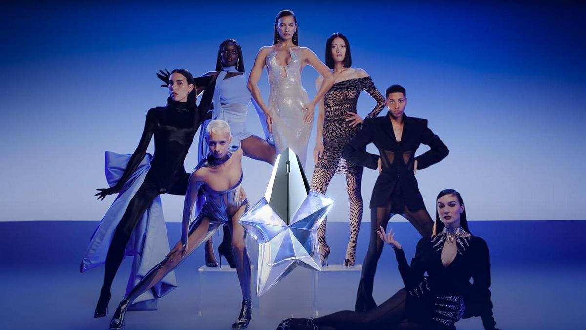 Реклама аромата Angel Thierry Mugler