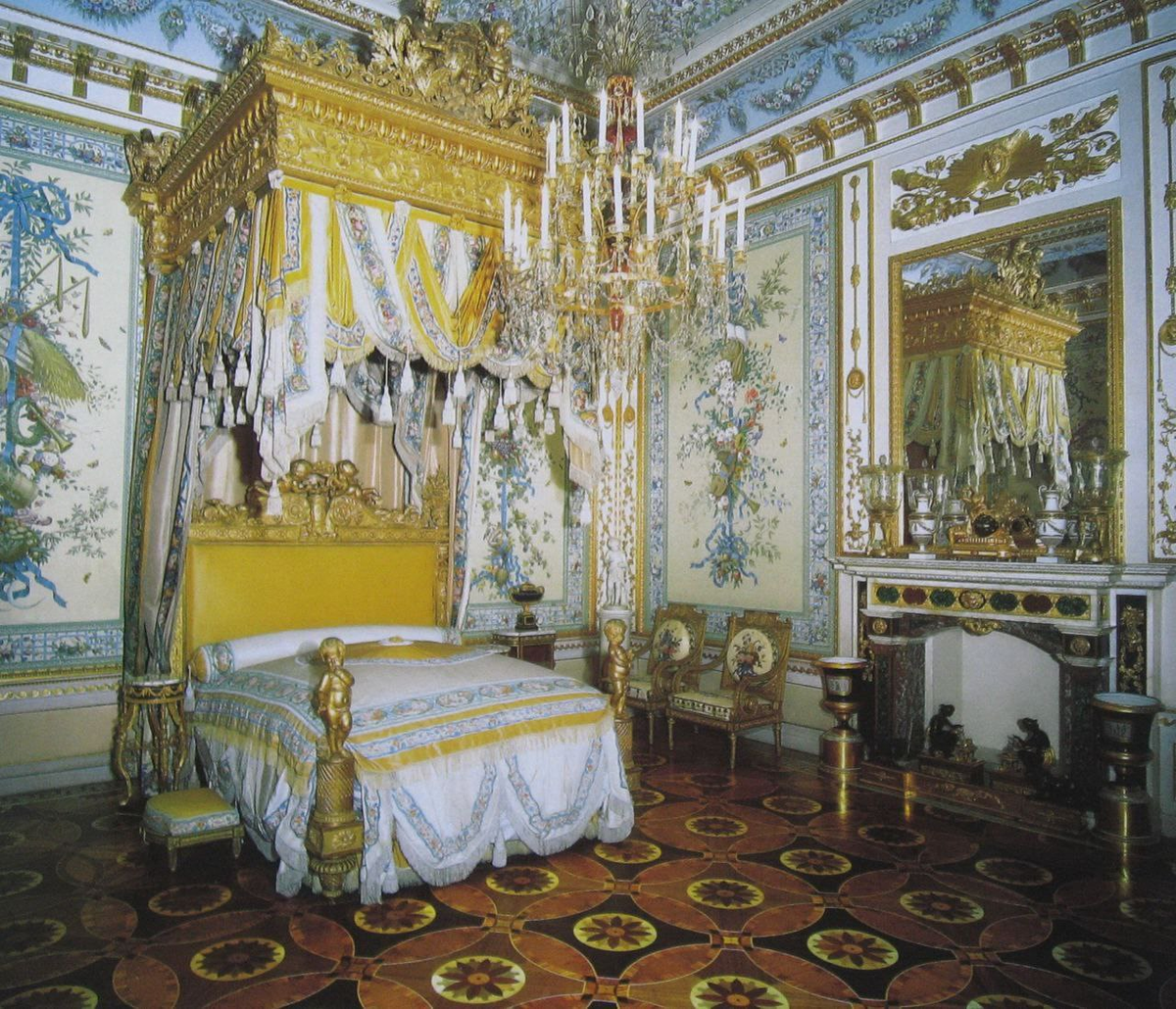 Спальня Екатерины 2 в Екатерининском Дворце
