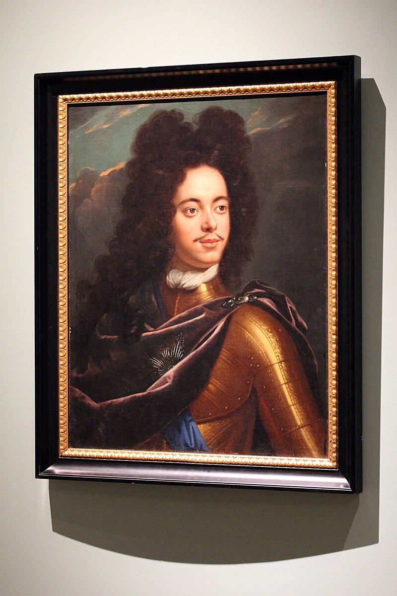 Годфрид Схалкен, Портрет царя Петра Алексеевича, 1703-1706гг. 