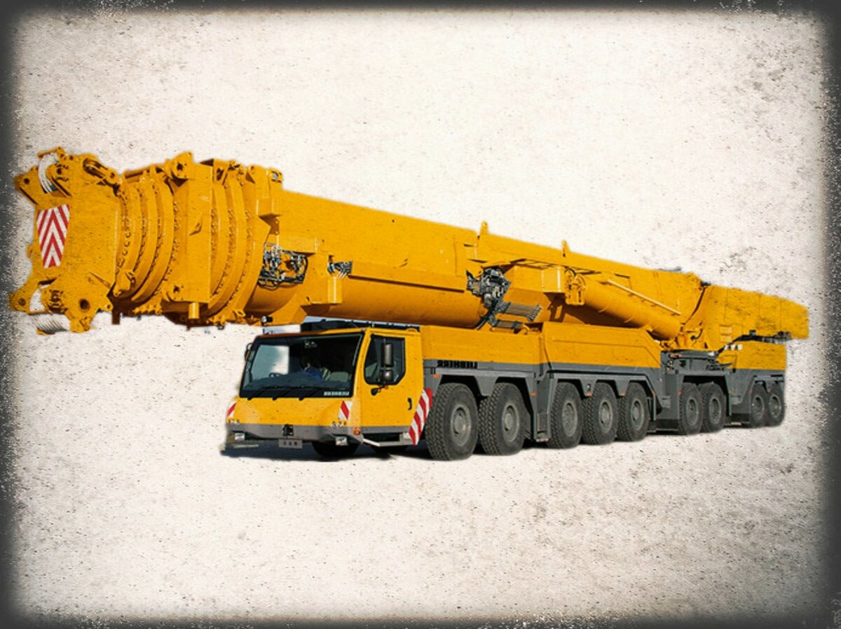 Самый большой кран Liebherr LTM 11200-9.1 