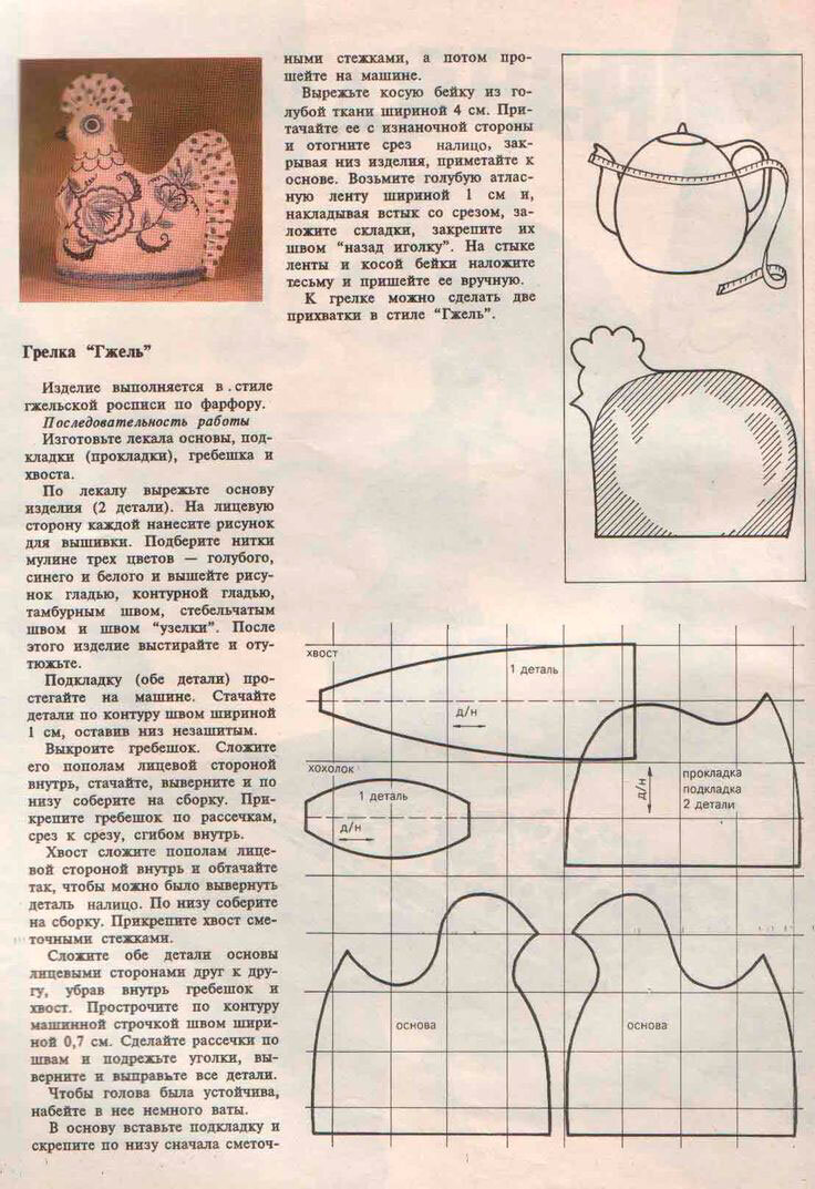 «Баба на чайник» своими руками. Оформляем кухню в русском стиле