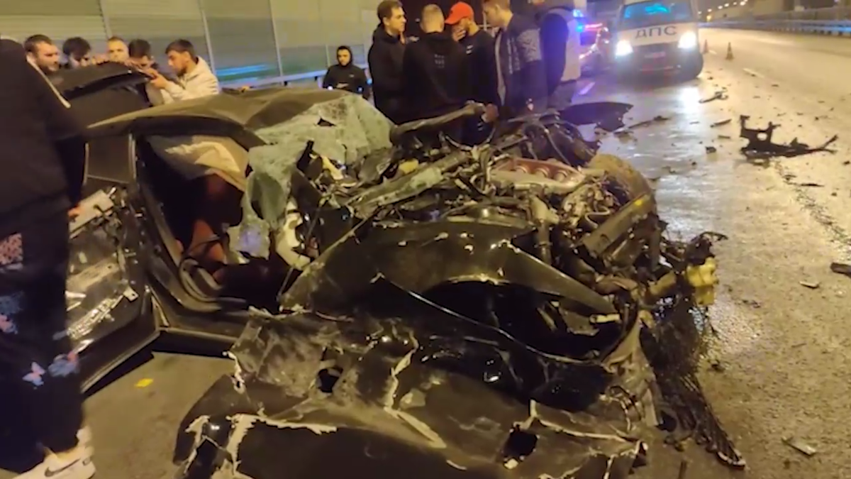    На месте ДТП Кадр из видео