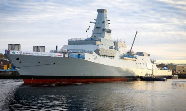 Ожидается, что HMS Glasgow войдёт в строй в конце 2020-х годов © Bill Spurr/UK MOD Crown