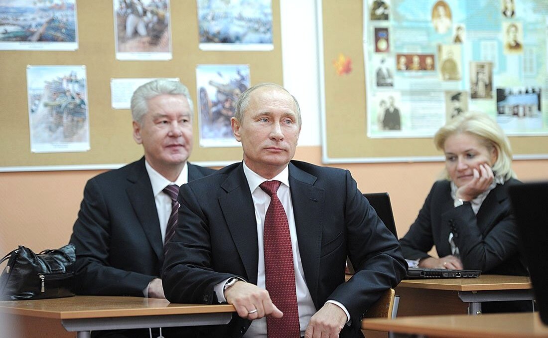 Сергей Собянин, Владимир Путин и Ольга Голодец. Фото: kremlin.ru