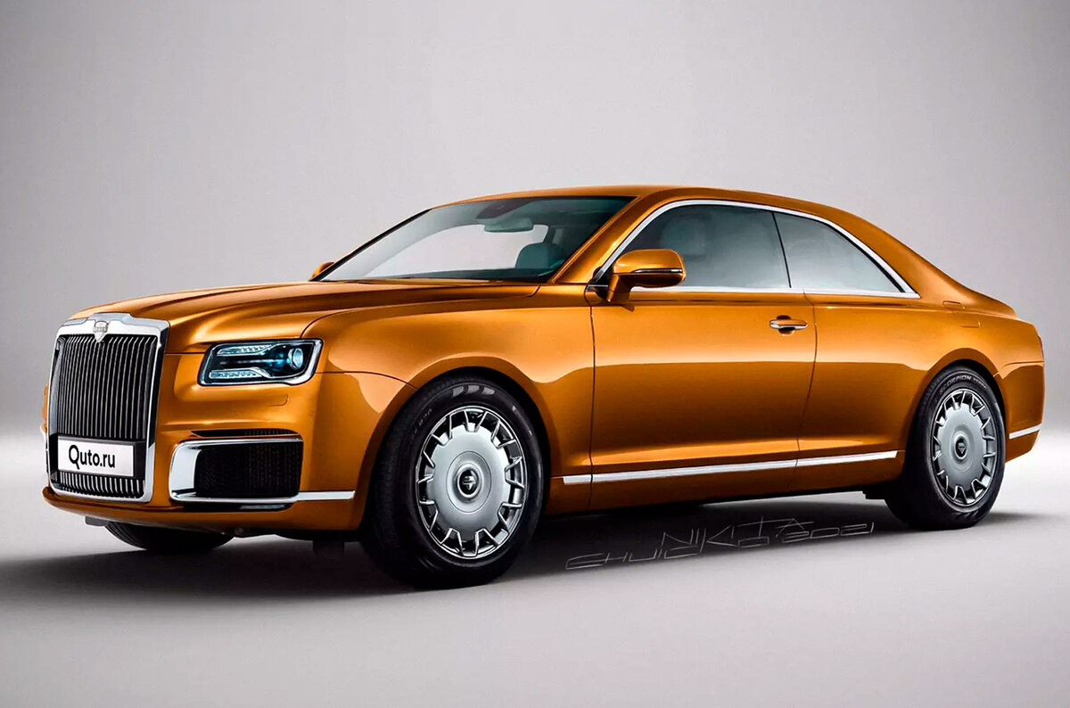    Так мог бы выглядеть роскошный хардтоп-купе на платформе полноразмерного седана Aurus.   
Никита Чуйко / Quto.ru