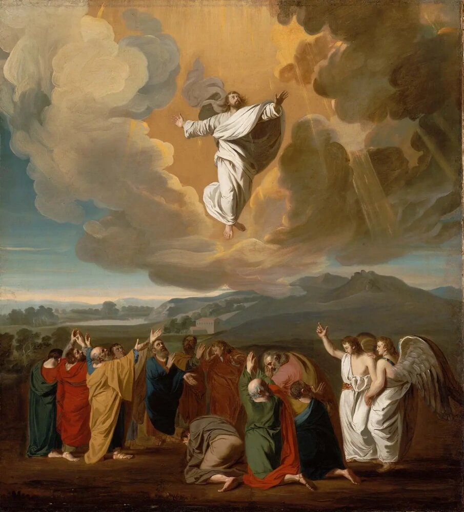 Джон Синглтон Копли "Вознесение", 1775, Бостонский музей изящных искусств, Бостон, Массачусетс. США