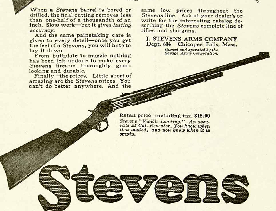 Кошмар оружейника: Stevens Model 70 Visible Loader