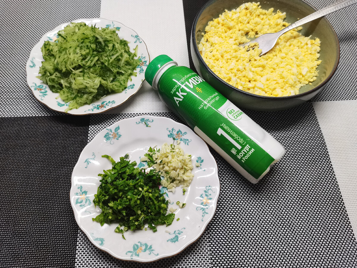 Огуречный соус. Фото автора.