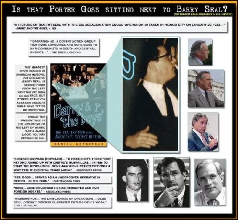 Второй слева – Портер Гросс (экс-директор ЦРУ), третий – Барри Сил.1 из 2