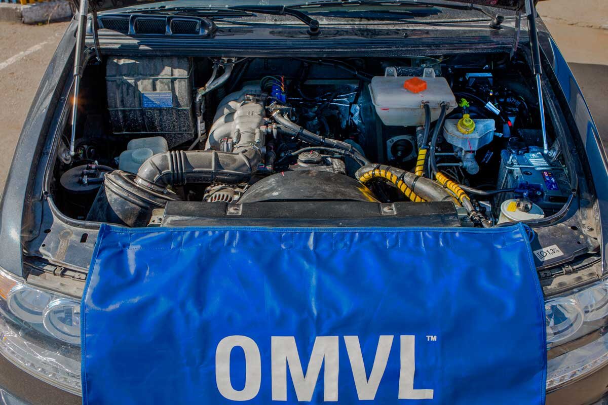 Установка премиального итальянского газобаллонного оборудования OMVL на УАЗ Патриот (UAZ-3163)