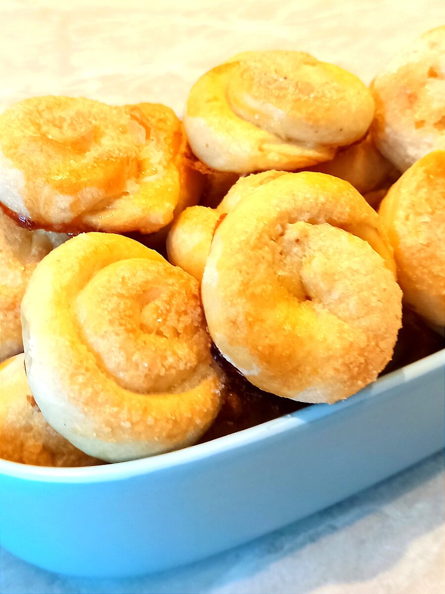 Печенье улитка с джемом