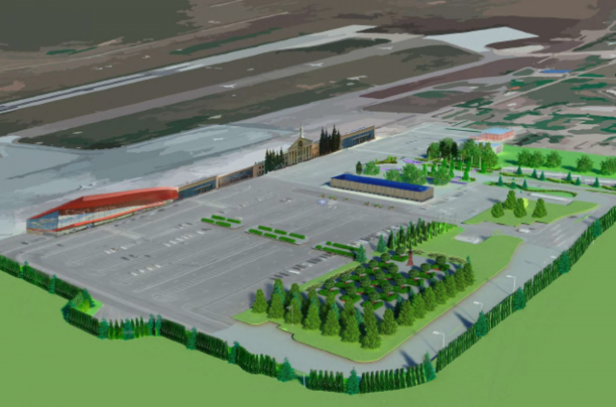    Более 1700 деревьев и кустарников высадят рядом с челябинским аэропортом