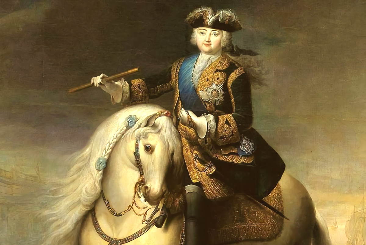 Дочь петра ii. Конный портрет Елизаветы Петровны.
