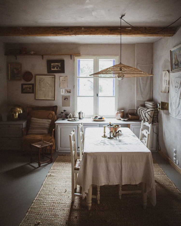 Дом шведской семьи на юге Франции: непосредственность, природность ...