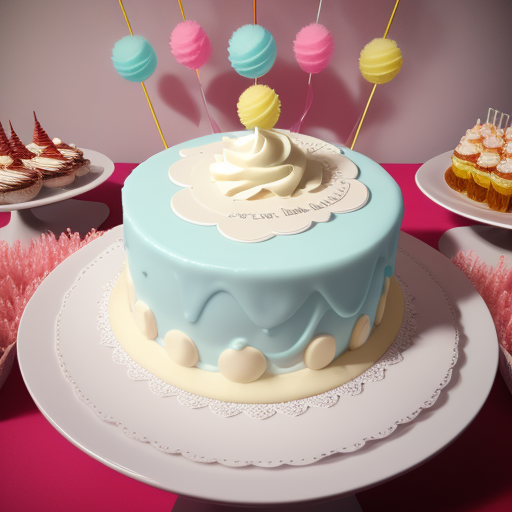 Виртуальный торт