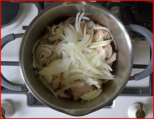 Пилешка каварма - болгарский рецепт с фото