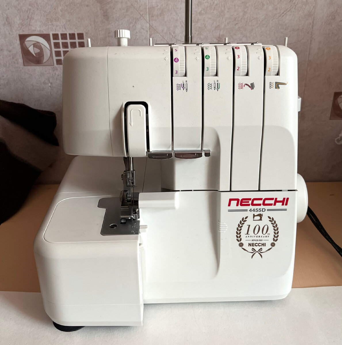 мой оверлок Necchi 4455D