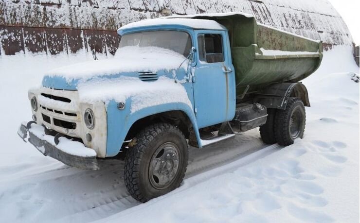 ЗИЛ 130 на трассе