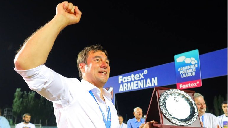    Дмитрий Гунько сделал золотой дубль с «Урарту».ФК «Урарту»