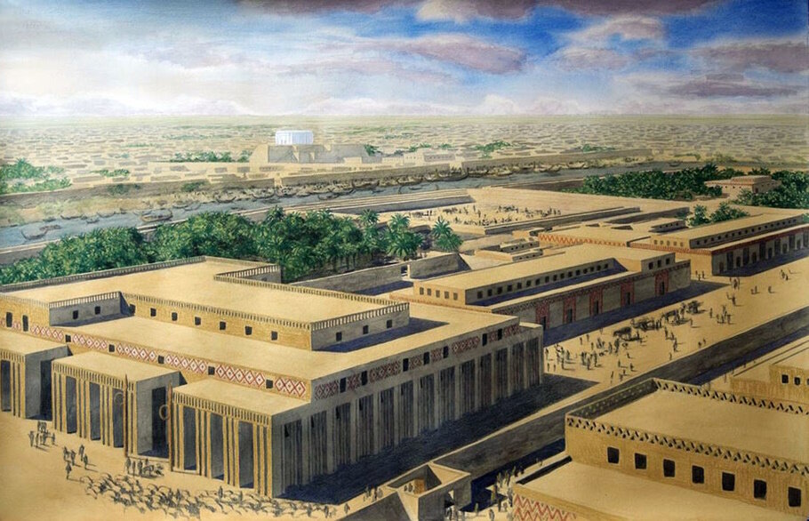 В городах шумеров царил патриархат.
Источник фото: https://warspot-asset.s3.amazonaws.com/articles/pictures/000/048/319/content/04_vid_na_tsentr_goroda_uruk-128e8f7273273321f81a8899817eab90.jpg