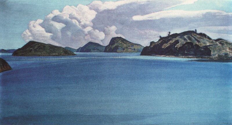 Николай Рерих. Облако над островами. 1917