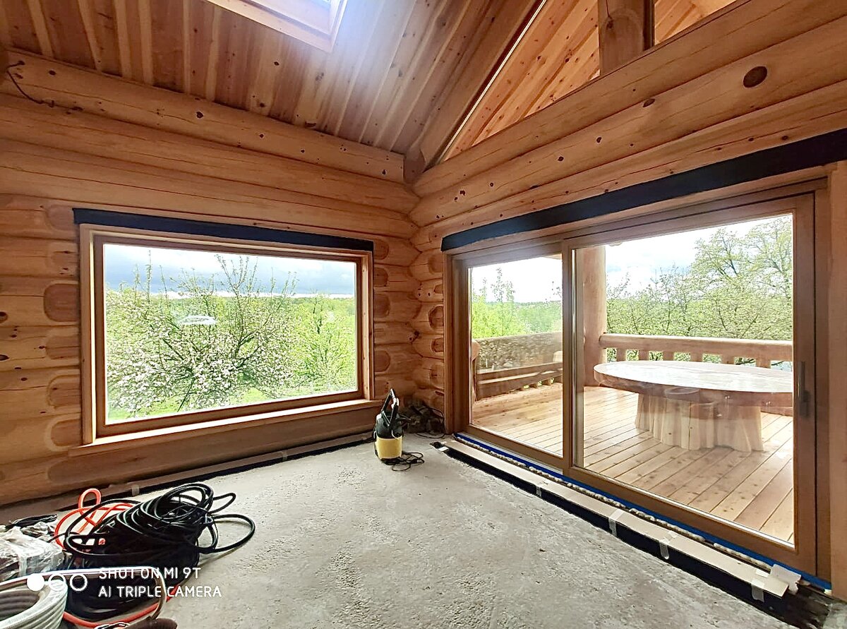 Окна в деревянном доме: варианты