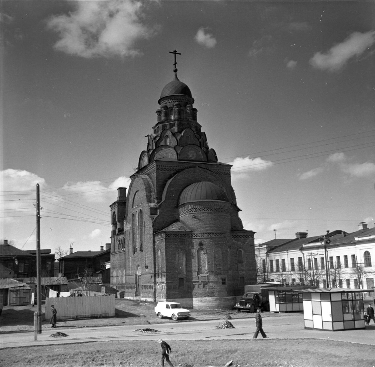 Фото Н.В. Меньковой. Троицкая церковь. 1967 г. Из собрания ГВСМЗ