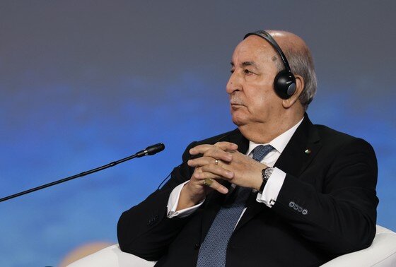    Президент Алжира Абдельмаджид Теббун