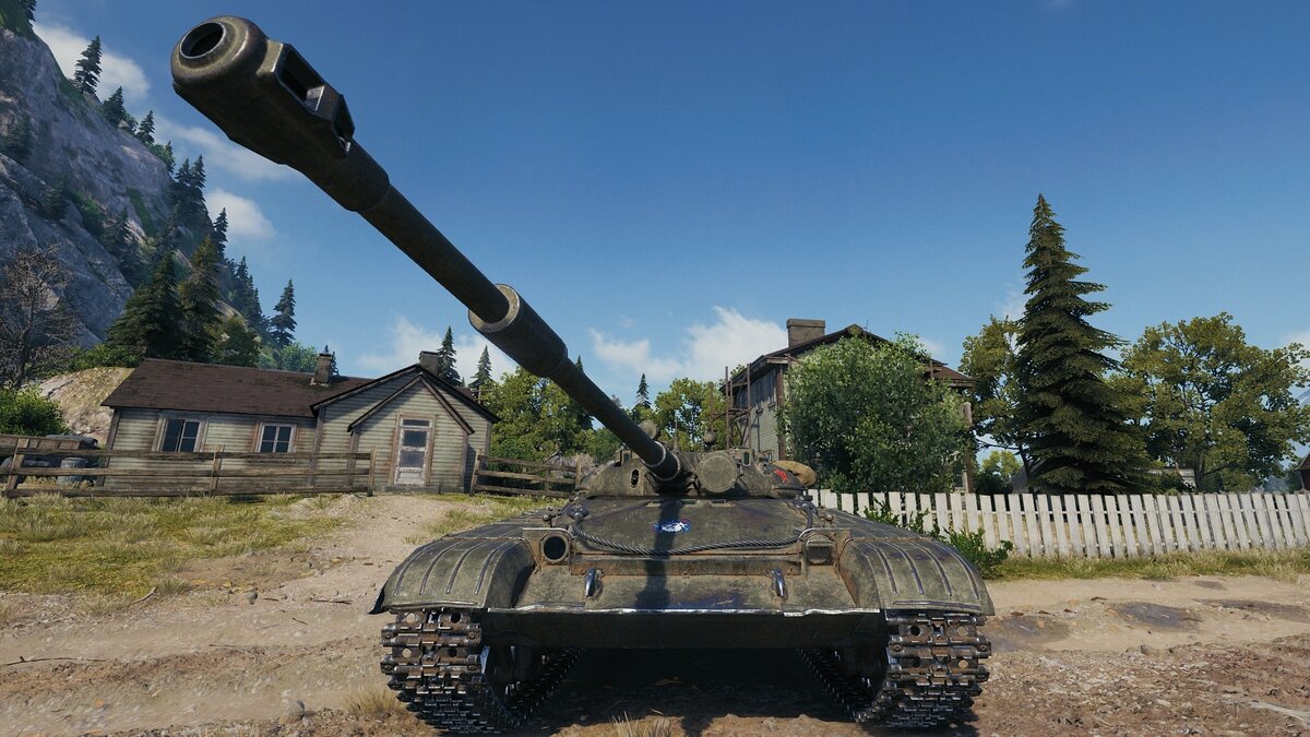 Скриншот из игры «Мир танков»