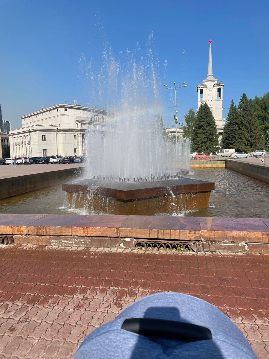 После плавания 