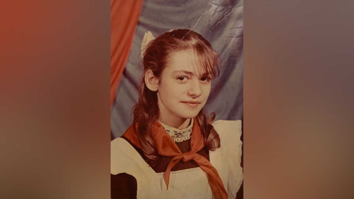    Анна Ковальчук в детстве