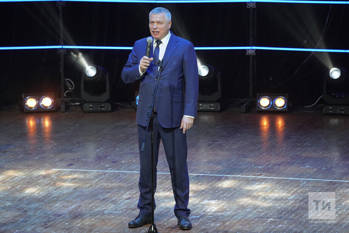 ​Анатолий Гулевский: «Благодарим Татарстан за то, что принимал наш великолепный спортивный праздник в течение целой недели». Фото: © Абдул Фархан / «Татар-информ»