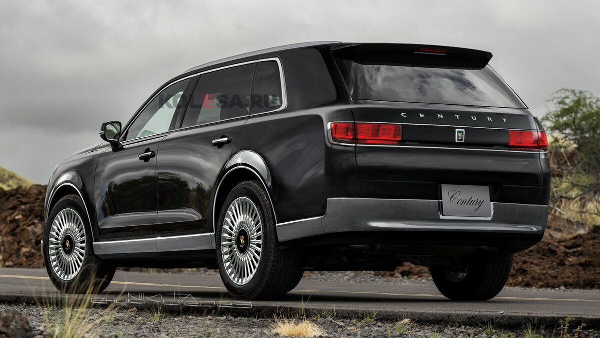    Рендер Toyota Century SUV